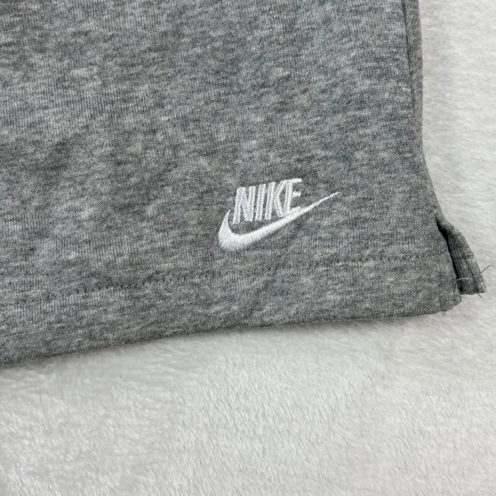 Nike Mens Sportswear Jersey Shorts Heather Gray XL Drawstring French Terry XL